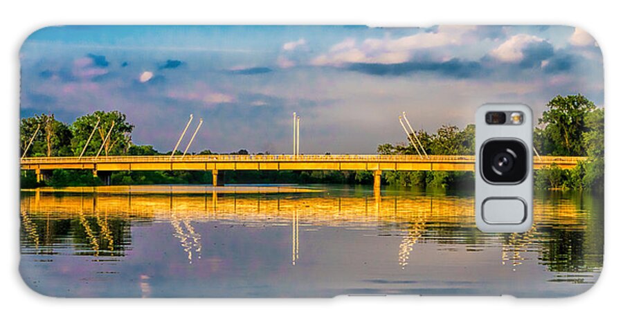 Americana Galaxy S8 Case featuring the photograph Lemay Ferry Bridge by Robert FERD Frank