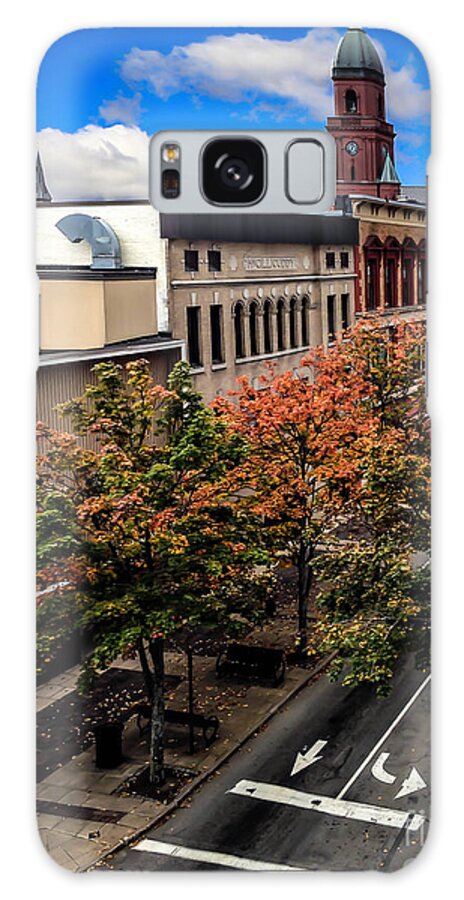 Lewiston Galaxy S8 Case featuring the photograph Lewiston Maine in Fall by Brenda Giasson