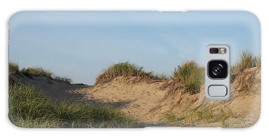 Landscape Galaxy Case featuring the photograph Lieutenant Island Dunes by Barbara McDevitt