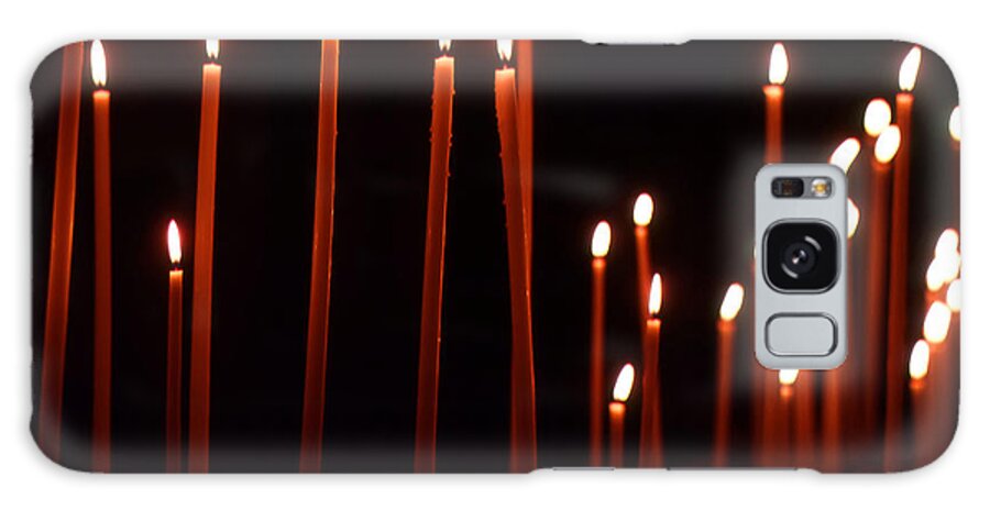 Kg Galaxy Case featuring the photograph Light a Candle Say a Prayer by KG Thienemann