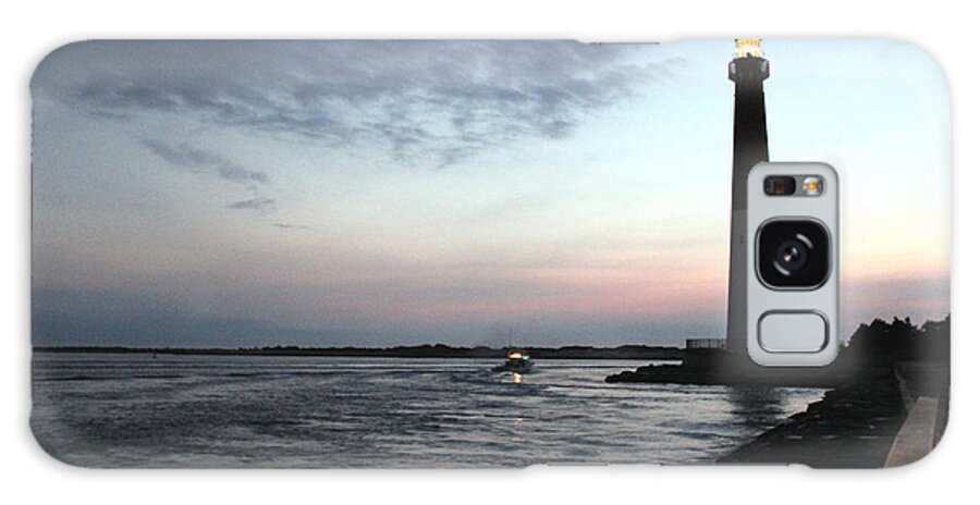 Barnegat Lighthouse Galaxy Case featuring the photograph Light at Dawn by David Jackson