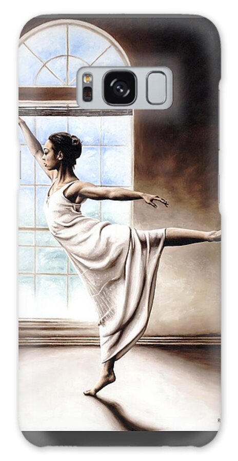Dance Galaxy Case featuring the painting Light Elegance by Richard Young