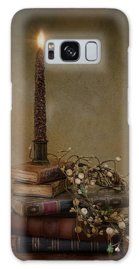 Books Galaxy Case featuring the photograph Light For the Journey by Robin-Lee Vieira