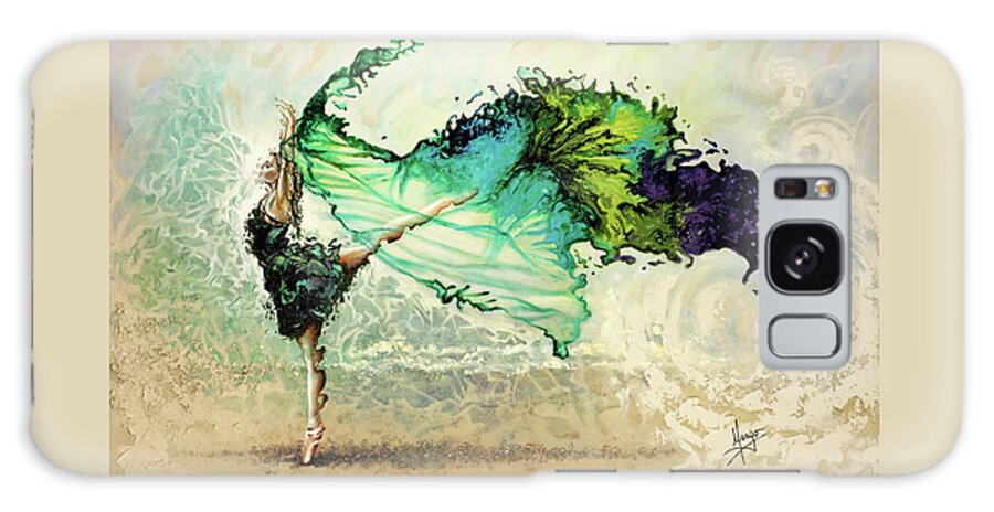 Liberty Galaxy Case featuring the painting Like air I will raise by Karina Llergo