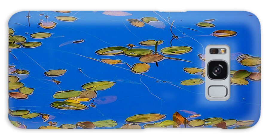 Lilly Galaxy S8 Case featuring the tapestry - textile Lilly Pads by Dennis Bucklin