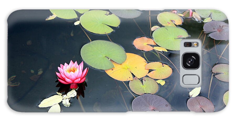 Flora Galaxy Case featuring the photograph Lily Pond by Gerry Bates