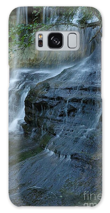 Laughing Whitefish Falls Galaxy Case featuring the photograph Listen by Randy Pollard