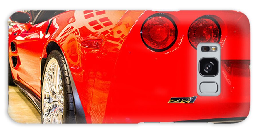 Corvette Galaxy Case featuring the photograph Little Red by Shannon Harrington