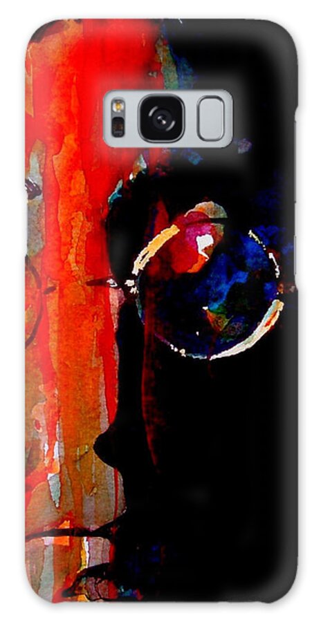 John Lennon Galaxy Case featuring the painting Living is easy with eyes closed by Paul Lovering