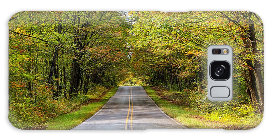 Long And Winding Road Galaxy Case featuring the photograph Long and Winding Road  2 by Rachel Cohen