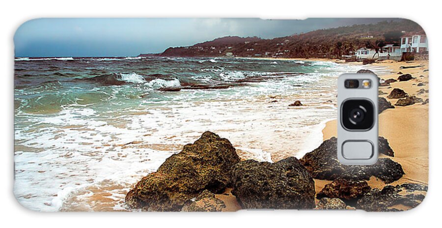 Vintage Galaxy Case featuring the photograph Long Bay - A Place To Remember by Hannes Cmarits