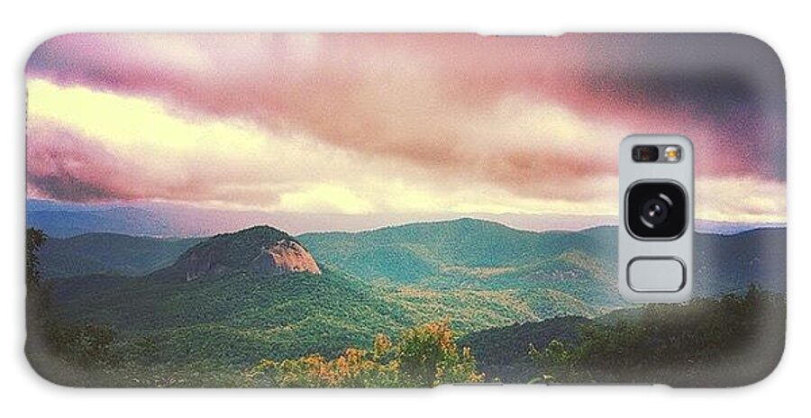 Blue Ridge Parkway Galaxy Case featuring the photograph Looking Glass by Simon Nauert