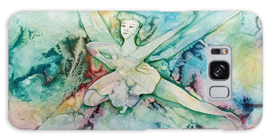 Fairy Galaxy Case featuring the painting Lorelle by Mr Dill