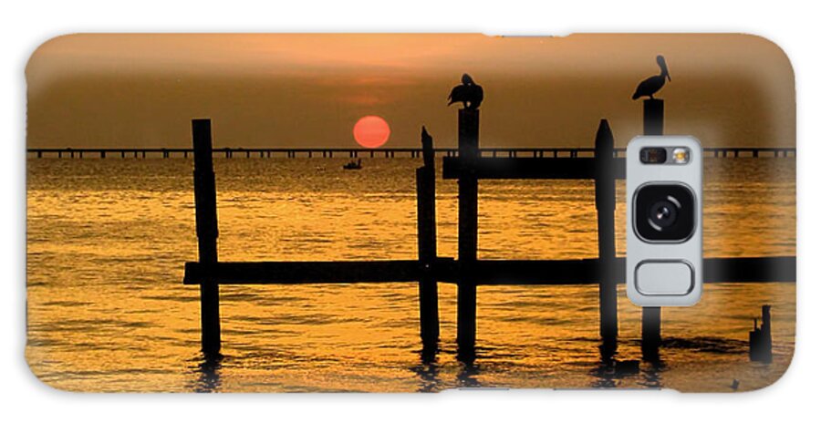 Louisiana Galaxy S8 Case featuring the photograph Louisiana Sunset by Kathy Bassett