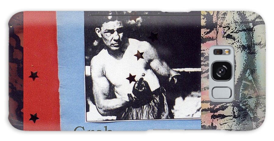 Boxers Galaxy S8 Case featuring the photograph Love and War Greb by Mary Ann Leitch