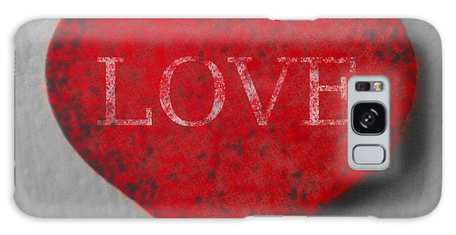 Richard Reeve Galaxy Case featuring the photograph Love Heart 1 by Richard Reeve