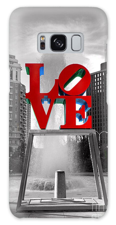 Paul Ward Galaxy Case featuring the photograph Love isn't always black and white by Paul Ward