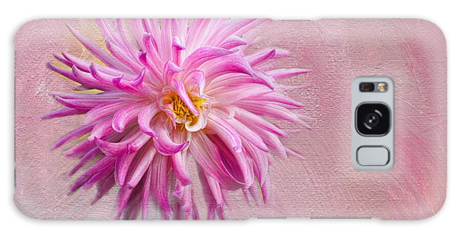 Texture Galaxy S8 Case featuring the photograph Lovely Pink Dahlia by Norma Warden