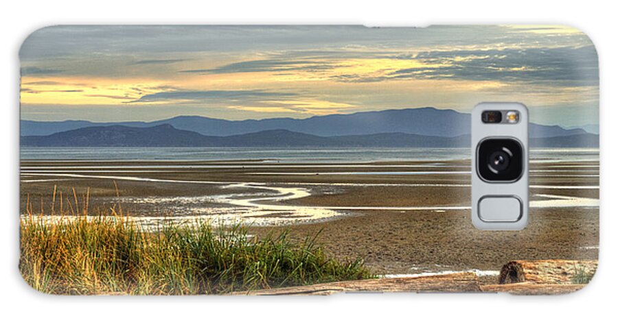Landscape Galaxy Case featuring the photograph Low Tide by Randy Hall