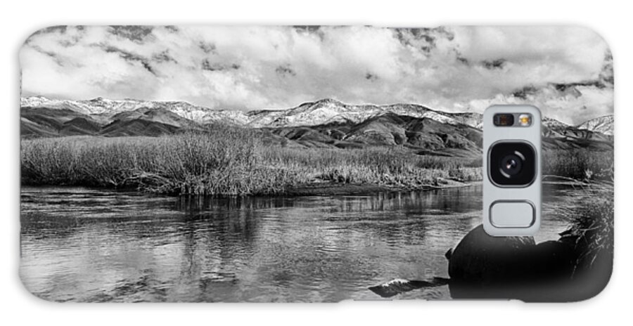 River Galaxy Case featuring the photograph Lower Owens River by Cat Connor