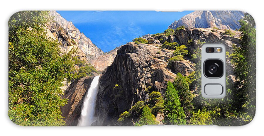 Yosemite Galaxy Case featuring the photograph Lower Yosemite Falls 2 - Yosemite National Park - California by Bruce Friedman