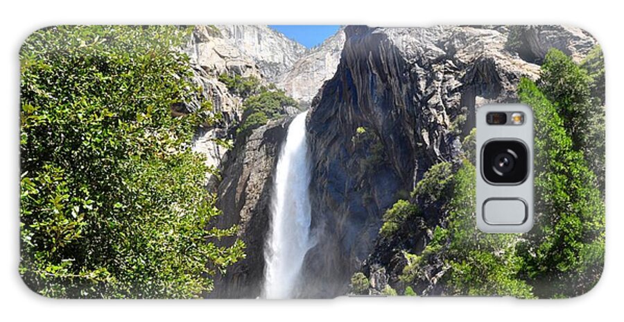 California Galaxy Case featuring the photograph Lower Yosemite Falls - Yosemite National Park - California by Bruce Friedman