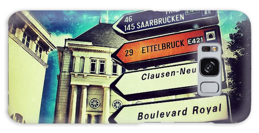 Luxembourg Galaxy Case featuring the photograph Luxembourg City by Nick Biemans