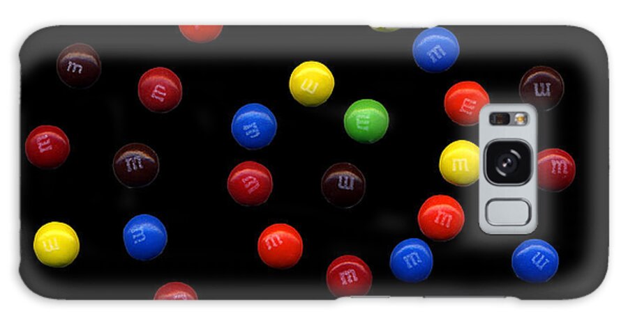 M Galaxy Case featuring the photograph M and M candy 3 by Marilyn Hunt