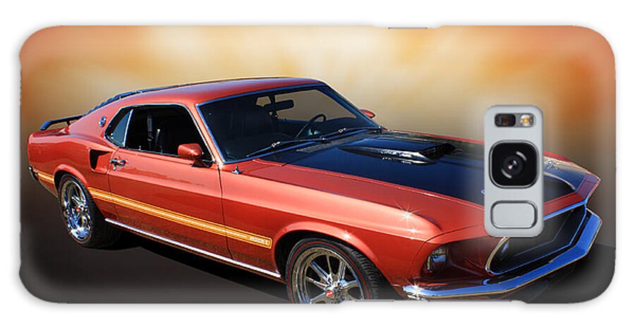Car Galaxy Case featuring the photograph Mach 1 Mustang by Keith Hawley