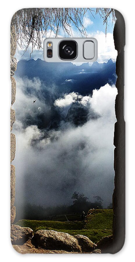 Peru Galaxy Case featuring the photograph Machu Picchu Peru 4 by Xueling Zou
