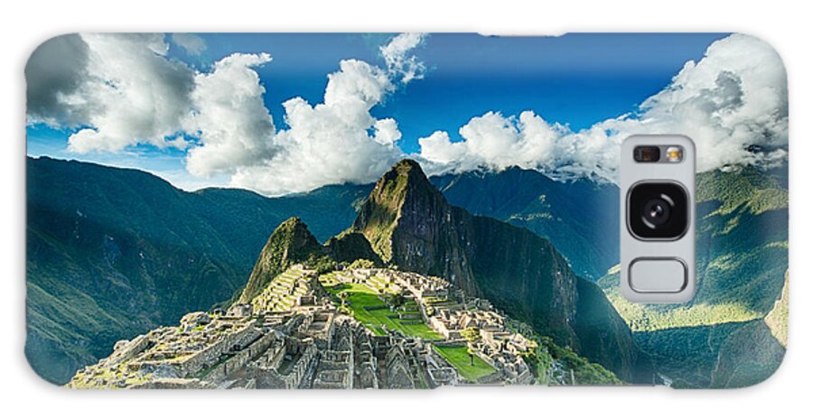 Aguas Calientes Galaxy Case featuring the photograph Machu Picchu by U Schade