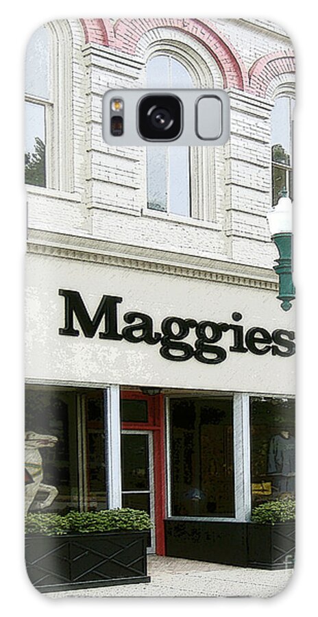 Windows On The Square Galaxy Case featuring the photograph Maggie's by Lee Owenby
