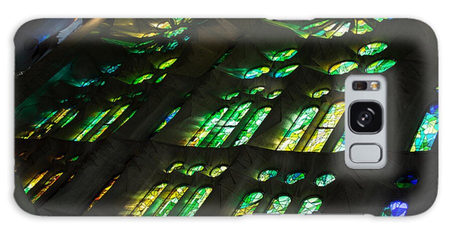 La Sagrada Familia Galaxy Case featuring the photograph Magnificent Light by Georgia Mizuleva