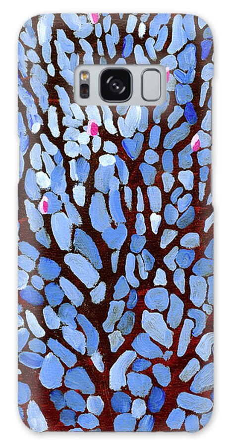 Magnolia Tree Galaxy Case featuring the painting Magnificent Magnolia by Jo Appleby