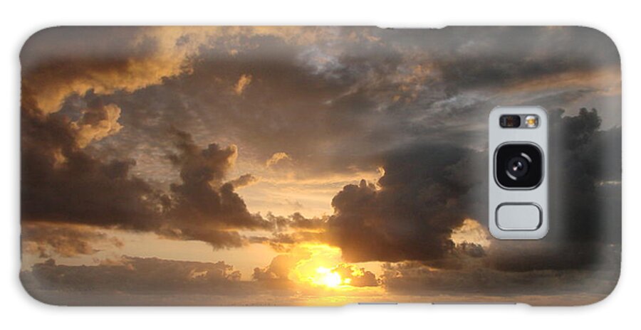 Sunset Galaxy Case featuring the photograph Majestic Sunset by Athena Mckinzie