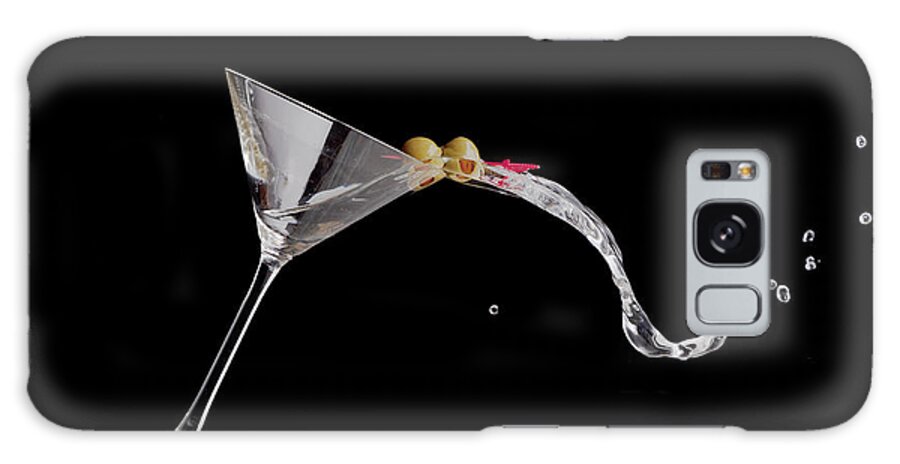 Drink Galaxy S8 Case featuring the photograph Martini Spill by Alexey Stiop