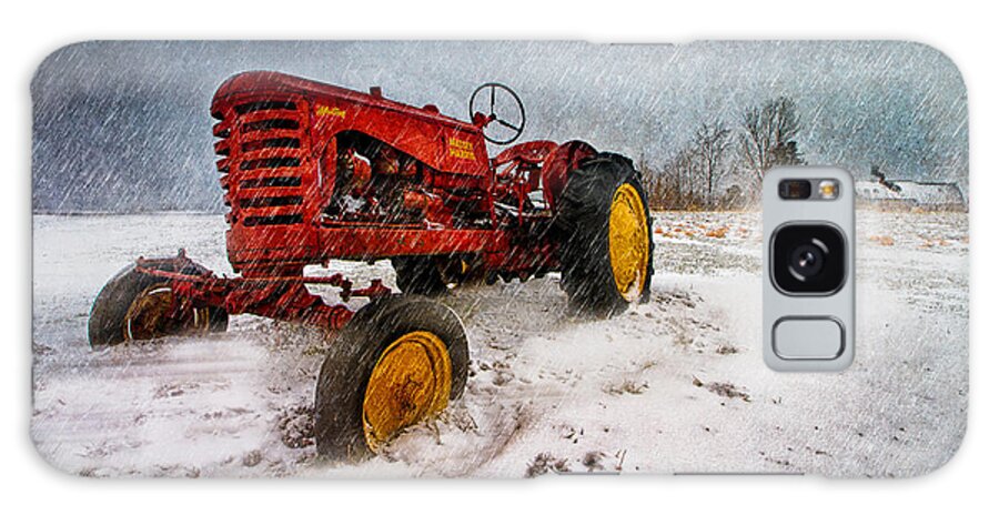 Transportation Galaxy Case featuring the photograph Massey Harris Mustang by Bob Orsillo