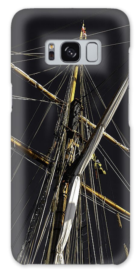 Masts Galaxy S8 Case featuring the photograph Masts by Richard Macquade
