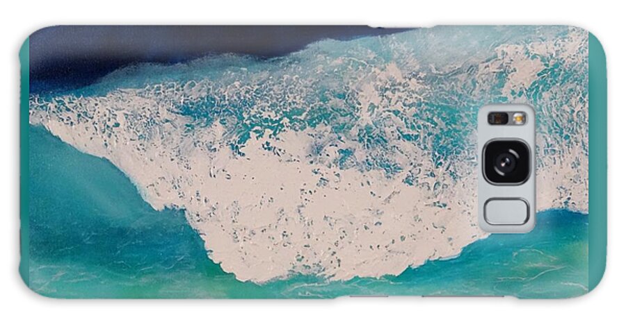Maui Galaxy Case featuring the painting Maui Waters by Kat McClure