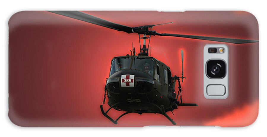 Dust Off Galaxy Case featuring the photograph Medevac the Sound of Hope by Thomas Woolworth