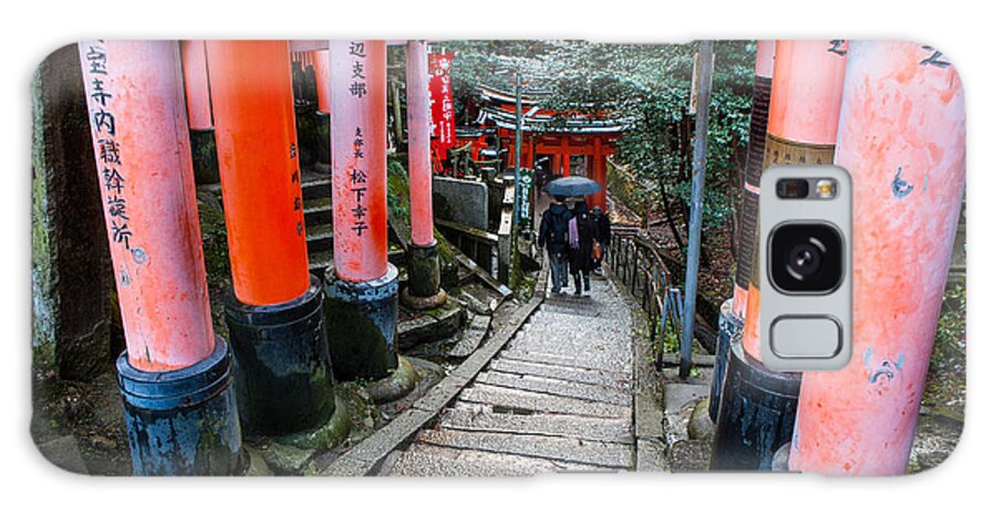 Fushimi Inari-taisha Galaxy Case featuring the photograph Meditation by Randy Green