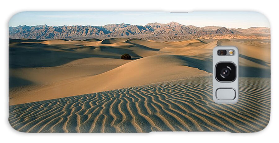  Deserts Galaxy Case featuring the photograph Mesquite Dunes by Darren Bradley