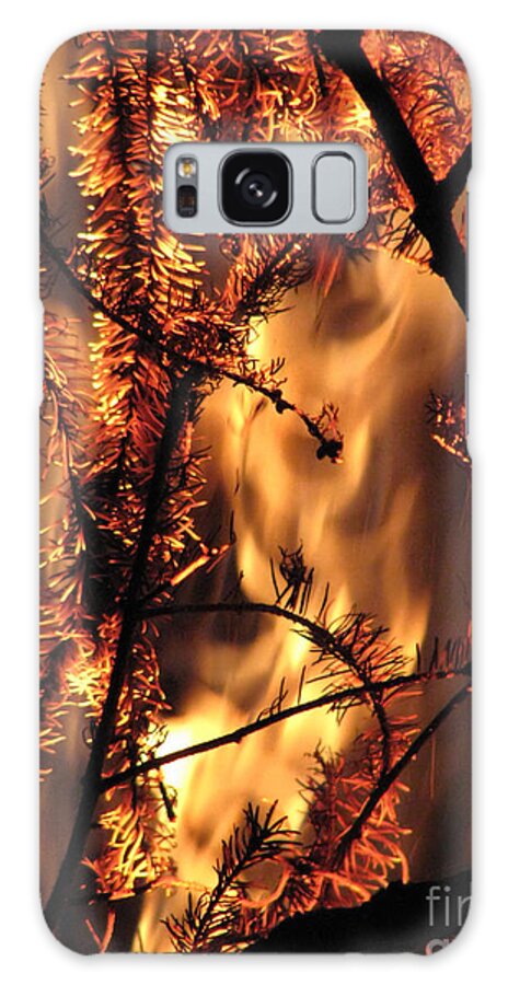 Fire Galaxy Case featuring the photograph Metamorphosis by Rory Siegel