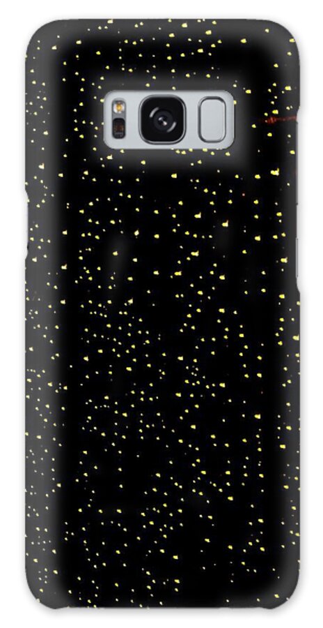 Raindrops Galaxy Case featuring the photograph Midnight Raindrops on Glass by Craig Watanabe