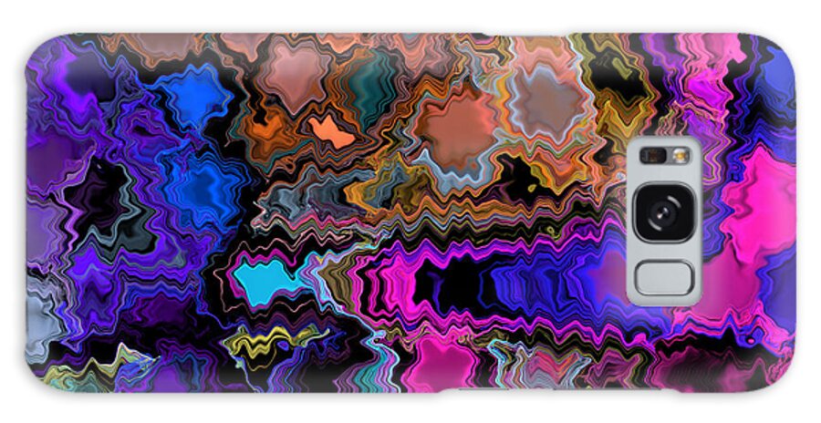 Digital Galaxy Case featuring the digital art Midnight Trip by Yvonne Johnstone