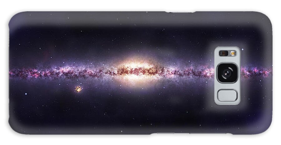 Space Galaxy Case featuring the photograph Milky way galaxy by Celestial Images