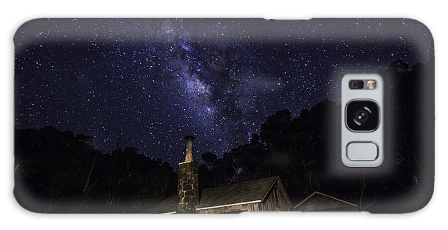 Stars Galaxy Case featuring the photograph Milky Way over Cabin Kauai by Joanne West