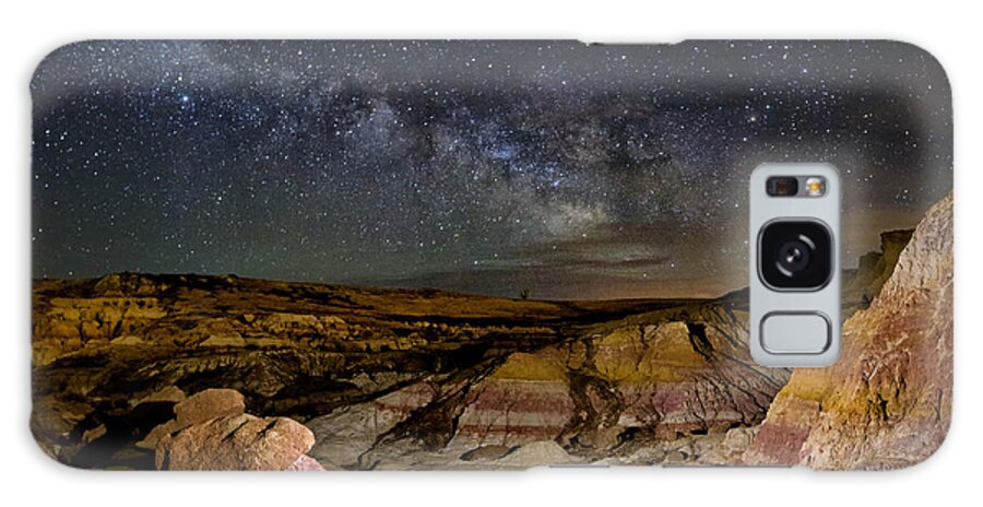 Milky Way Galaxy Case featuring the photograph Milky Way over Paint Mine Park by David Soldano