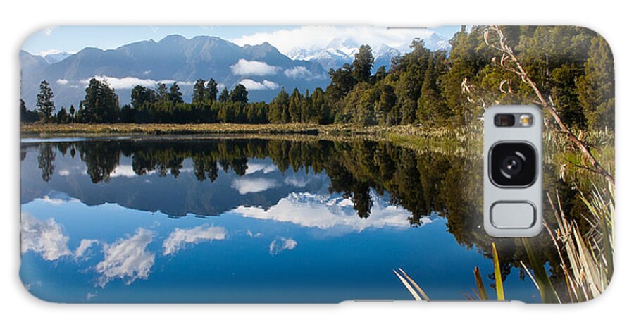 Lake Galaxy Case featuring the photograph Mirror landscapes by Jenny Setchell