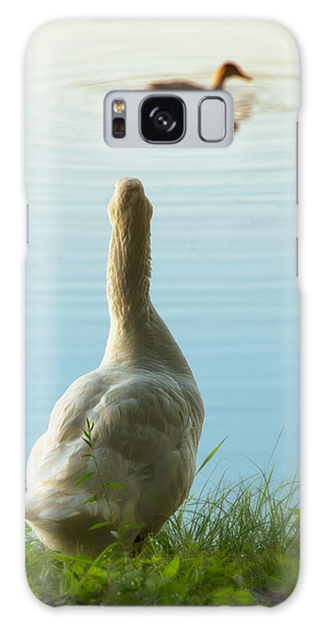 Duck Galaxy Case featuring the photograph Miss You Already by Joe Ownbey